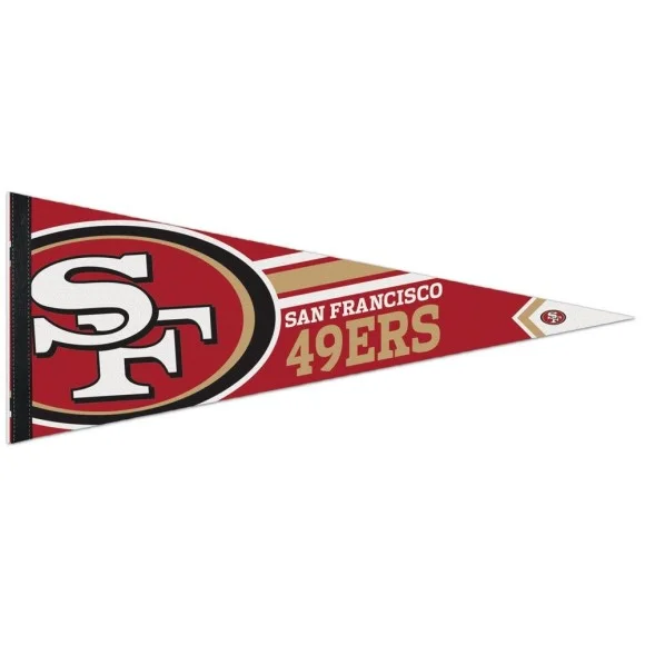 San Francisco 49ers Premium Roll & Go vimpel 12" x 30"