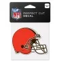 Cleveland Browns 4" x 4" Logo-Aufkleber