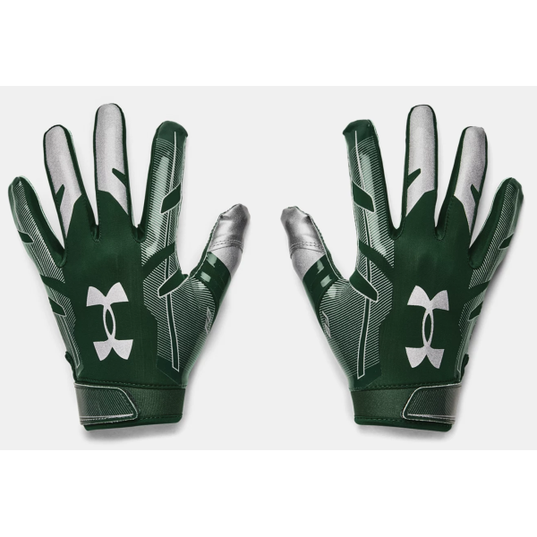 Gants Under Armour F8 Receiver verts