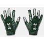 Gants Under Armour F8 Receiver verts