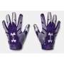 Gants Under Armour F8 Receiver violets