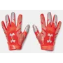 Orange Under Armour F8 Receiver Handschuhe