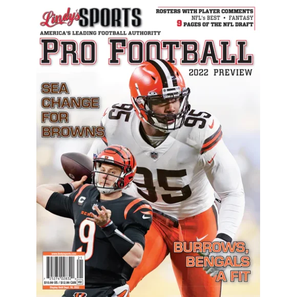 LINDY'S SPORTS 2023 PRO FOOTBALL - Covers Vary