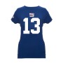 New York Giants Name and Number Ladies T-Shirt (Front)