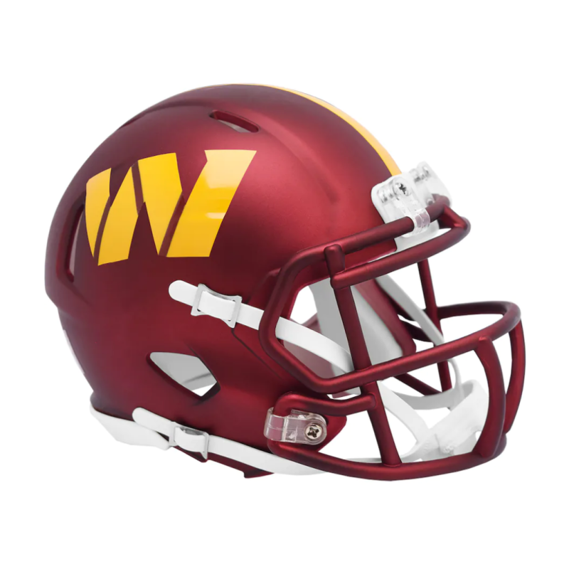 WASHINGTON FOOTBALL TEAM RIDDELL SPEED FLASH MINI FOOTBALL HELMET