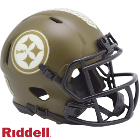 Pittsburgh Steelers Riddell Salute To Service Speed Mini Helmet