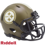 Pittsburgh Steelers Riddell Salute To Service Speed Mini-hjelm