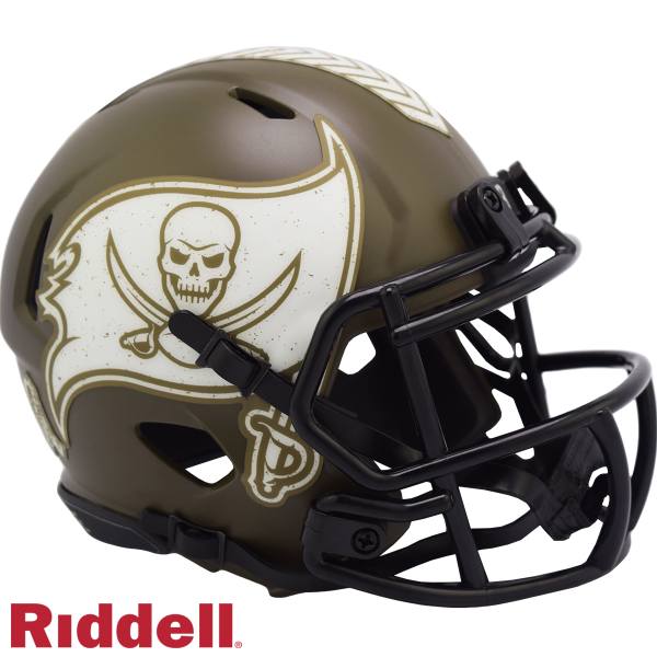 Tampa Bay Buccaneers Riddell Salute To Service Geschwindigkeit Mini-Helm