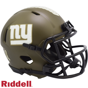 New York Giants Riddell Salute To Service Speed Mini-hjelm