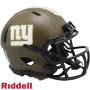 New York Giants Riddell Salute To Service Geschwindigkeit Mini-Helm