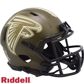Atlanta Falcons Riddell Salute To Service Speed Mini-hjelm