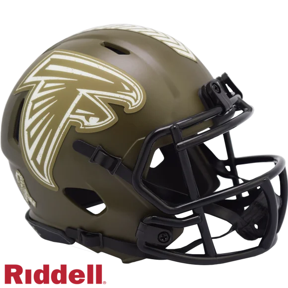 Atlanta Falcons Riddell Salute To Service Speed Mini-hjelm