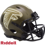 Atlanta Falcons Riddell Salute To Service Speed Mini-hjelm