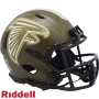 Atlanta Falcons Riddell Salute To Service Speed Mini-hjelm