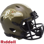 Baltimore Ravens Riddell Salute To Service Speed Mini-hjelm
