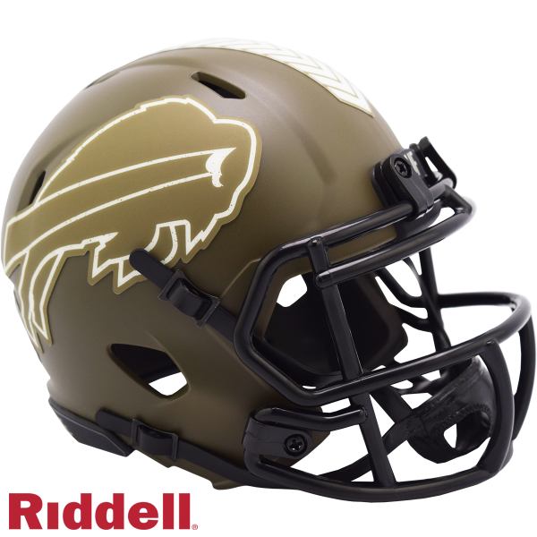 Buffalo Bills Riddell Salute To Service Speed Mini Hjälm