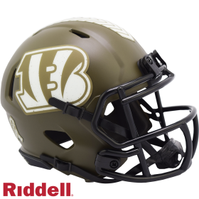 Cincinnati Bengals Riddell Salute To Service Speed Mini-hjelm