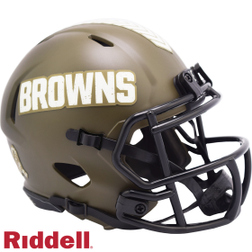 Cleveland Browns Riddell Salute To Service Speed Mini Helmet