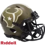 Houston Texans Riddell Salute To Service Speed Mini Hjälm