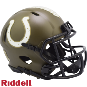 Indianapolis Colts Riddell Salute To Service Speed Mini Hjälm