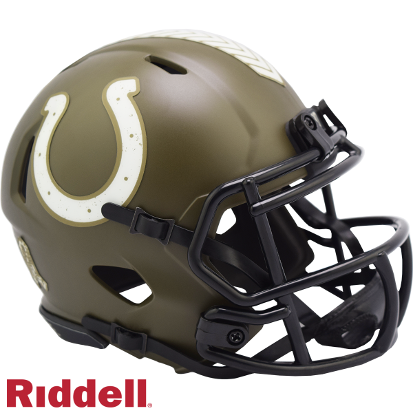 Indianapolis Colts Riddell Salute To Service Speed Mini-hjelm