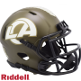 Los Angeles Rams Riddell Salute To Service Speed Mini Hjälm