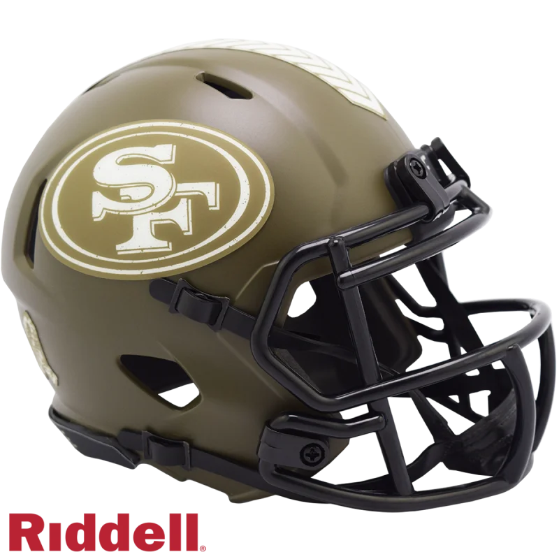 Riddell San Francisco 49ers Revolution Speed Mini Helmet