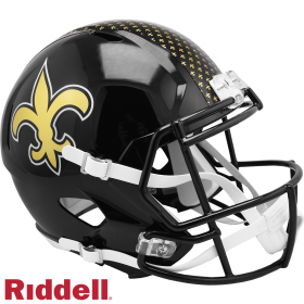 New Orleans Saints On-Field 2022 Alternate Speed Replica-hjälm