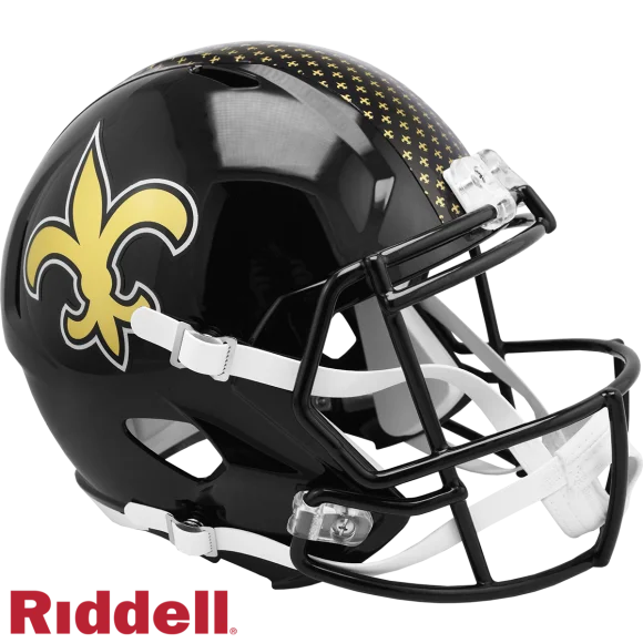 New Orleans Saints On-Field 2022 Alternate Speed Replica-hjelm