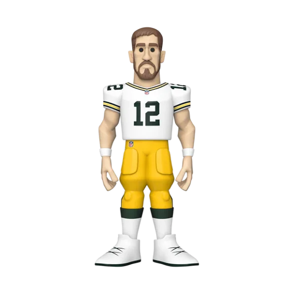 Funko Gold 5 NFL: Packers Aaron Rodgers Vinyl Figure Chase