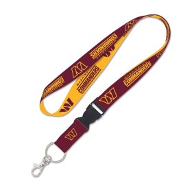 Washington Commanders 1" nyckelband med l