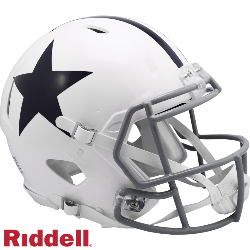 : Riddell NFL Dallas Cowboys Speedflex Authentic Football Helmet  : Sports & Outdoors