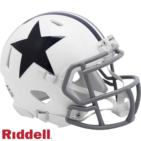 Dallas Cowboys Speed Mini Throwback-hjälm 1960-63