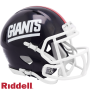 New York Giants Speed Mini Throwback-hjelm 1981-99