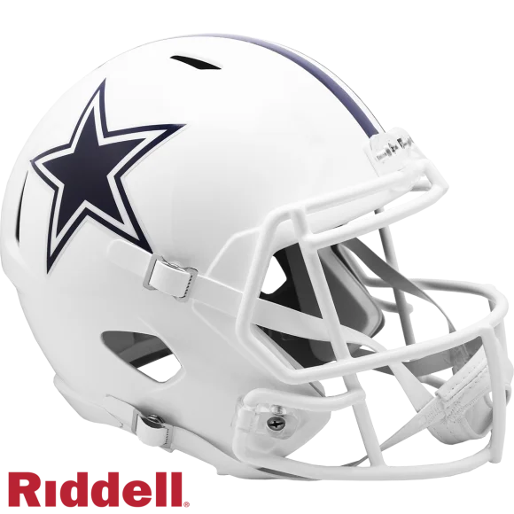 Mini casco de fútbol americano Riddell Dallas Cowboys Revolution Speed