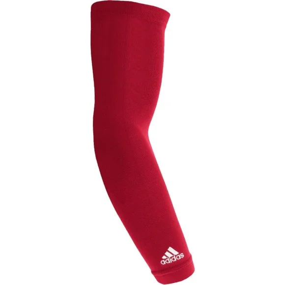 Manguito de compresión Adidas Core rojo