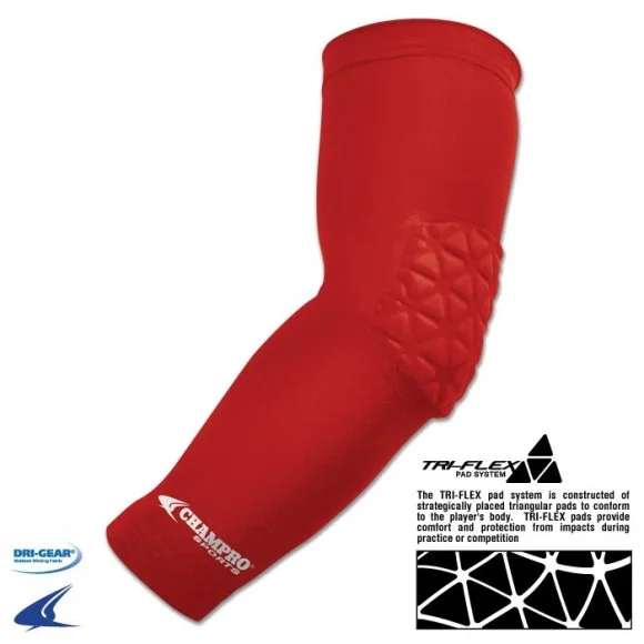 Champro Padded Elbow Sleeve Rouge