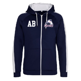 Invicta Mustangs - Embroidered Sports Performance Zip Hoodie