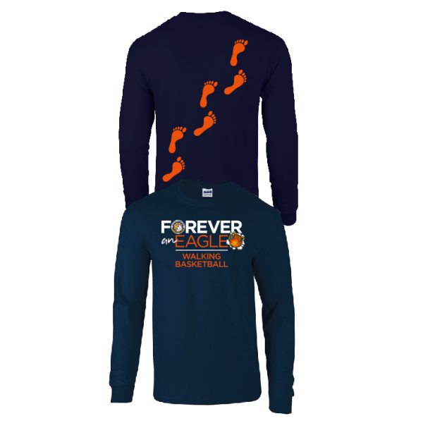 Abingdon Eagles - Walking Basketball Longsleeve T Shirt