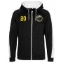 Widnes Wild - Custom Embroidered Sports Performance Zip Hoodie