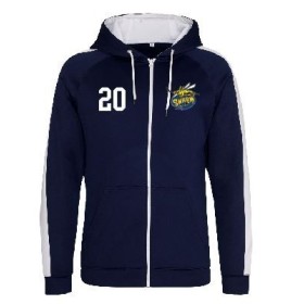 Manchester Swarm - Embroidered Sports Performance Zip Hoodie