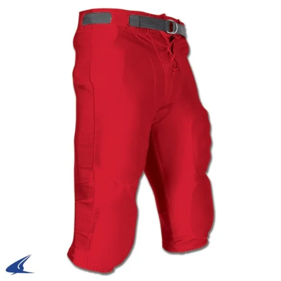 Pantalones de cintura ranurada Rojo