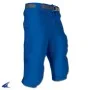 Pantaloni a vita scanalata blu reale