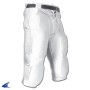 Hose mit geschlitzter Taille Wei