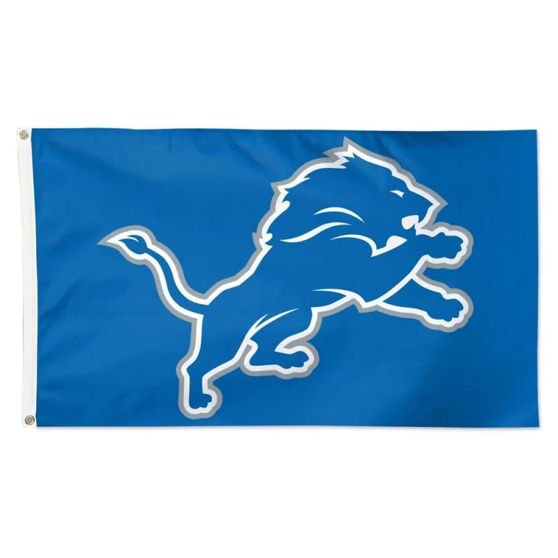 3 ft x 5 ft NFL Team Flag - Detroit Lions