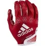 Adidas Adizero 12 Receiver Gloves Rouge