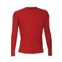 Camiseta de manga larga Pro Compression Roja
