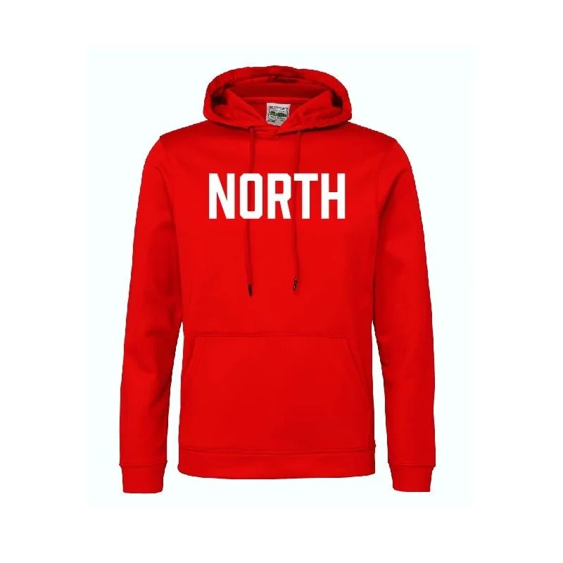 We the north deals red hoodie