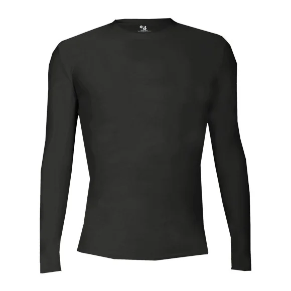 Pro Compression Langarmshirt Schwarz