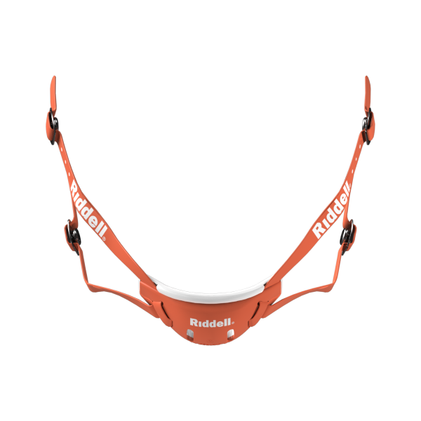 Riddell Hard Cup Chin Strap Orange